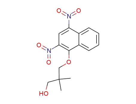 1-(2,2-dimethyl-3-hydroxypropoxy)-2,4-dinitronaphthalene