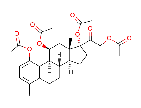 1.11β.17.21-Tetraacetoxy-4-methyl-19-nor-pregna-1.3.5(10)-trien-20-on