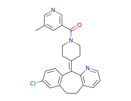[4-(8-Chloro-5,6-dihydro-benzo[5,6]cyclohepta[1,2-b]pyridin-11-ylidene)-piperidin-1-yl]-(5-methyl-pyridin-3-yl)-methanone