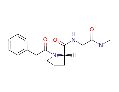 N-phenylacetyl-L-prolylglycine dimethylamide