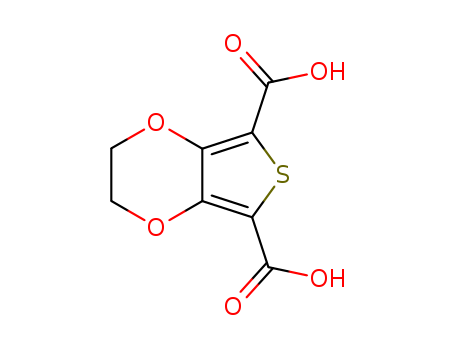 18361-03-0,2,5-Dicarboxylic acid-3,4-ethylene dioxythiophene,Thieno[3,4-b]-p-dioxin-5,7-dicarboxylicacid, 2,3-dihydro- (8CI);2,3-Dihydrothieno[3,4-b]-1,4-dioxin-5,7-dicarboxylicacid;3,4-Ethylenedioxy-2,5-thiophenedicarboxylic acid;
