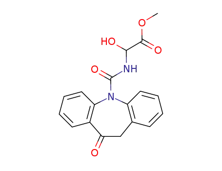 Hydroxy-[(10-oxo-10,11-dihydro-dibenzo[b,f]azepine-5-carbonyl)-amino]-acetic acid methyl ester