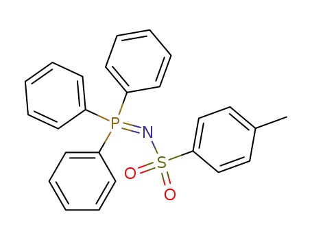 Molecular Structure of 1058-14-6 (4-methyl-N-(triphenylphosphoranylidene)benzenesulfonamide)