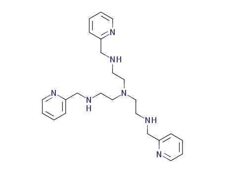 Molecular Structure of 122329-11-7 (1,2-Ethanediamine,
N'-(2-pyridinylmethyl)-N,N-bis[2-[(2-pyridinylmethyl)amino]ethyl]-)