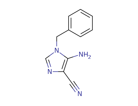 5-amino-1-benzyl-imidazole-4-carbonitrile cas  60598-48-3