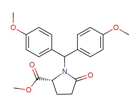 (R)-1-[Bis-(4-methoxy-phenyl)-methyl]-5-oxo-pyrrolidine-2-carboxylic acid methyl ester