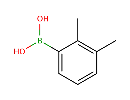 Molecular Structure of 183158-34-1 (2,3-Dimethylphenylboronic acid)