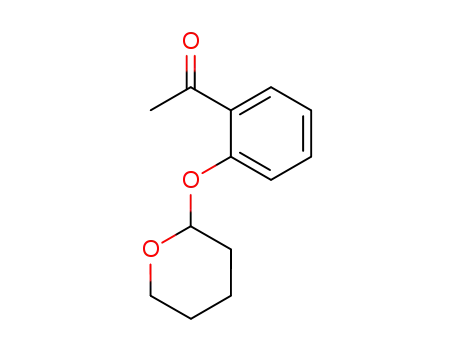 Molecular Structure of 204703-70-8 (Ethanone, 1-[2-[(tetrahydro-2H-pyran-2-yl)oxy]phenyl]-)
