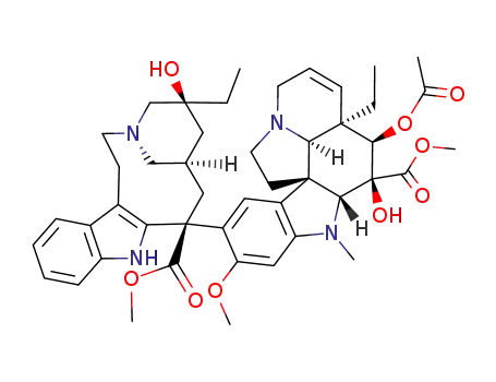 Molecular Structure of 143-67-9 (Vinblastine sulfate)