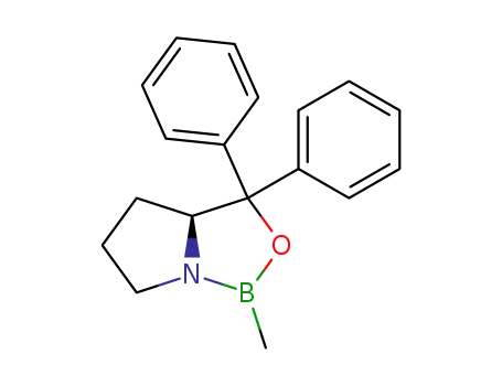 Molecular Structure of 112022-81-8 ((S)-3,3-Diphenyl-1-methylpyrrolidino[1,2-c]-1,3,2-oxazaborole)