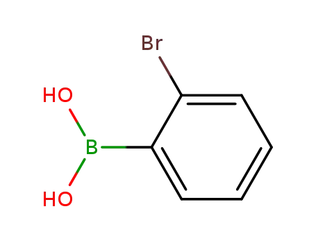 Molecular Structure of 244205-40-1 (2-Bromophenylboronic acid)