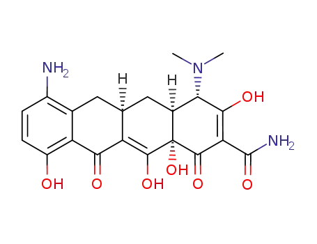 Molecular Structure of 5679-00-5 (7-Didemethyl Minocycline)