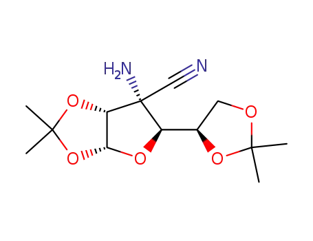 3-amino-3 C-cyano-3-deoxy-1,2:5,6-di-O-isopropylidene-α-D-allofuranose