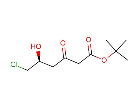 Hexanoic acid,6-chloro-5-hydroxy-3-oxo-, 1,1-dimethylethyl ester, (5S)-(154026-92-3)
