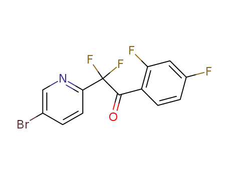 2-(5-bromopyridin-2-yl)-1-(2,4-difluorophenyl)-2,2-difluoroethanone