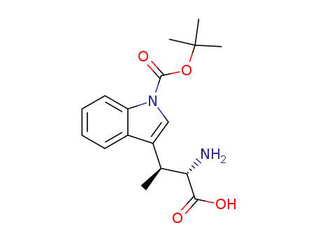 (2S,3S)-2-amino-3-(1-(tert-butoxycarbonyl)-1H-indol-3-yl)butanoic acid