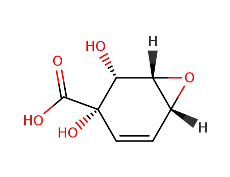 7-Oxabicyclo[4.1.0]hept-4-ene-3-carboxylic acid, 2,3-dihydroxy-,
(1S,2R,3S,6R)-