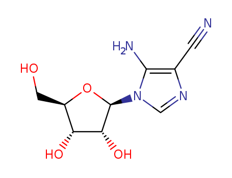 1H-Imidazole-4-carbonitrile,5-amino-1-b-D-ribofuranosyl- cas  23192-64-5