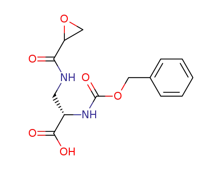 Nα-carbobenzyloxy-L-2-amino-3-(oxiranecarbonylamino)propionic acid