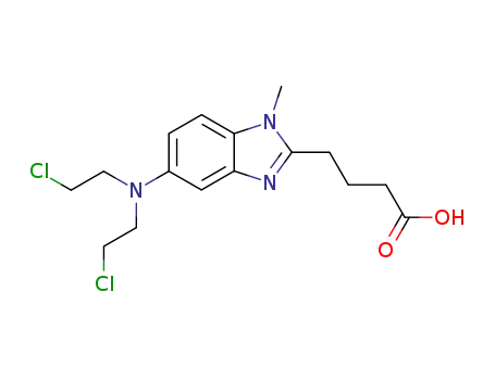 1H-Benzimidazole-2-butanoicacid, 5-[bis(2-chloroethyl)amino]-1-methyl-