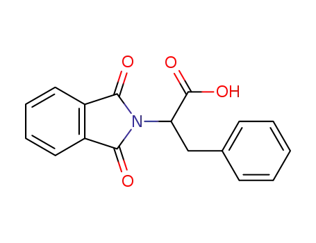 Molecular Structure of 3588-64-5 (2-(1,3-Dioxo-1,3-dihydro-2H-isoindol-2-yl)-3-phenylpropanoic acid)