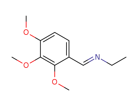 Ethyl-[1-(2,3,4-trimethoxy-phenyl)-meth-(E)-ylidene]-amine