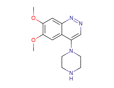 6,7-dimethoxy-4-(1-piperazinyl)cinnoline