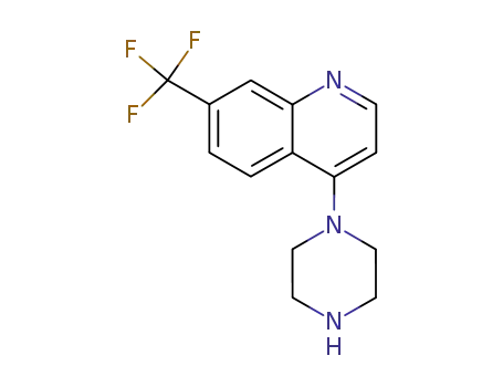 4-(piperazin-1-yl)-7-(trifluoromethyl)quinoline