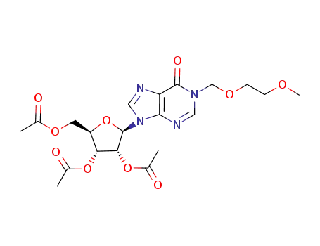 2',3',5'-tri-O-acetyl-1-[(2-methoxyethoxy)methyl]inosine