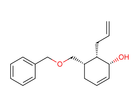 (1R,5S,6S)-5-benzyloxymethyl-6-(2-propenyl)-2-cyclohex-1-ol