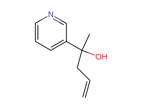 2-(pyridin-3-yl)-4-penten-2-ol