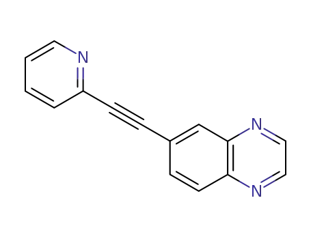 6-pyridin-2-ylethynyl-quinoxaline