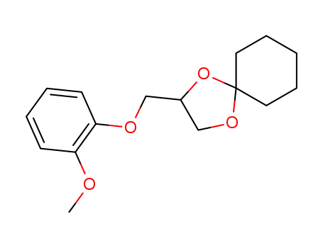 2-(2-methoxy-phenoxymethyl)-1,4-dioxa-spiro[4.5]decane
