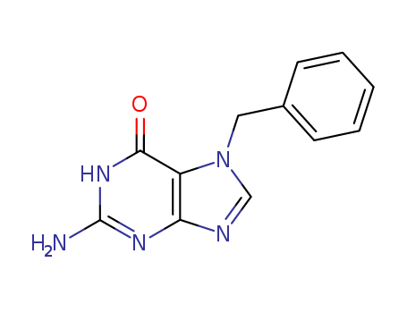 6H-Purin-6-one, 2-amino-1,7-dihydro-7-(phenylmethyl)-
