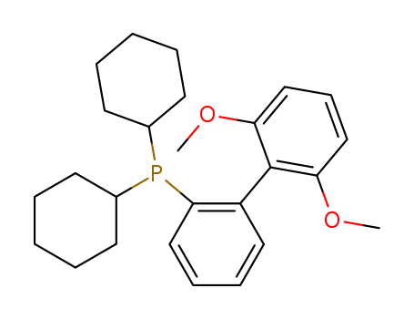 657408-07-6,2-Dicyclohexylphosphino-2',6'-dimethoxybiphenyl,(2,6-Dimethoxy-1,1'-biphenyl-2-yl)dicyclohexylphosphine;2-(Dicyclohexylphosphino)-2',6'-dimethoxy-1,1'-biphenyl;Dicyclohexyl(2',6'-dimethoxybiphenyl-2-yl)phosphine;S-Phos;