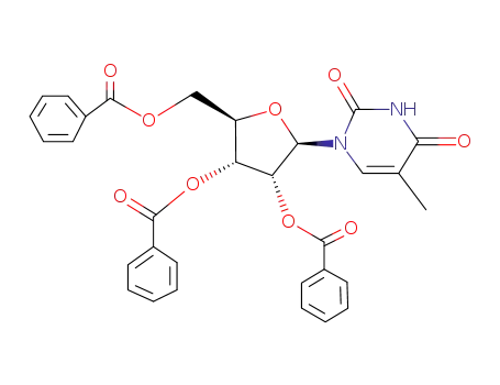 Uridine, 5-methyl-, 2',3',5'-tribenzoate