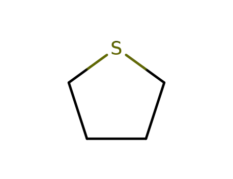 Molecular Structure of 110-01-0 (Tetrahydrothiophene)