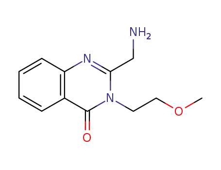 2-aminomethyl-3-(2-methoxyethyl)-3H-quinazolin-4-one