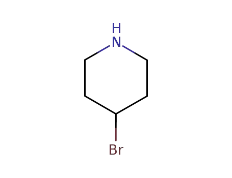 Molecular Structure of 90633-18-4 (4-BROMO-PIPERIDINE)
