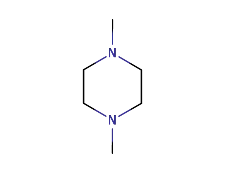 Molecular Structure of 106-58-1 (Piperazine,1,4-dimethyl-)