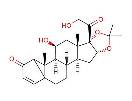 11β,21-dihydroxy-16α,17α-(1-methylethylidenedioxy)-1,5-cyclopregn-3-ene-2,20-dione