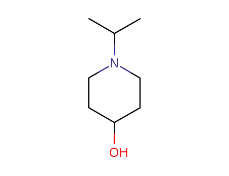 Molecular Structure of 5570-78-5 (1-isopropylpiperidin-4-ol)