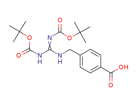 N,N'-bis-tert-butoxycarbonyl-4-guanidinomethyl-benzoic acid