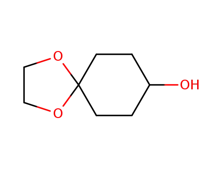 Molecular Structure of 22428-87-1 (1,4-DIOXA-SPIRO[4.5]DECAN-8-OL)