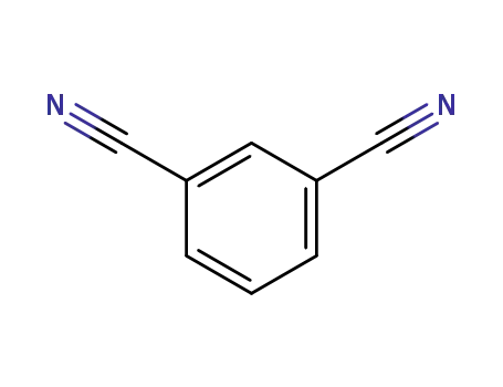 Molecular Structure of 626-17-5 (1,3-Dicyanobenzene)