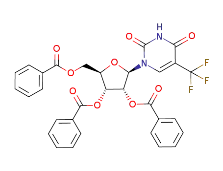 2',3',5'-tri-O-benzoyl-5-(trifluoromethyl)uridine