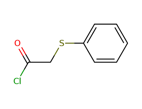 Molecular Structure of 7031-27-8 ((PHENYLTHIO)ACETYL CHLORIDE)