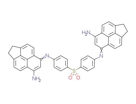 N-(7-amino-1,2-dihydro-5H-cyclopenta[cd]phenalen-5-ylidene)-N-[4-(4-[(7-amino-1,2-dihydro-5H-cyclopenta[cd]phenalen-5-ylidene)amino]phenylsulfonyl)phenyl]amine