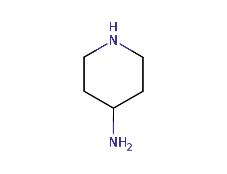 Molecular Structure of 13035-19-3 (4-Aminopiperidine)