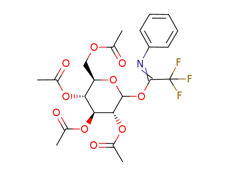 2,3,4,6-tetra-O-acetyl-D-glucopyranosyl 1-(N-phenyl)-2,2,2-trifluoroacetimidate